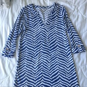Lilly Pulitzer 3/4 sleeve shift dress